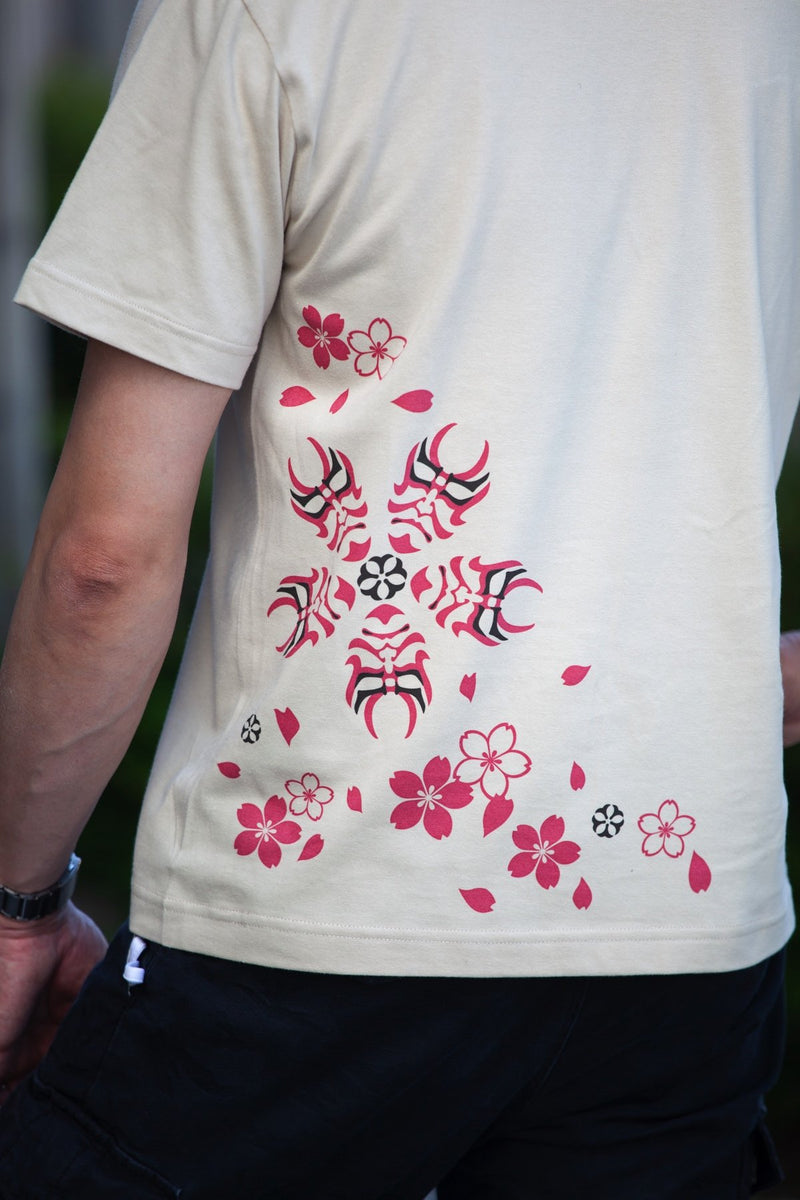 歌舞伎 桜Tシャツ – プリントグッズ図商